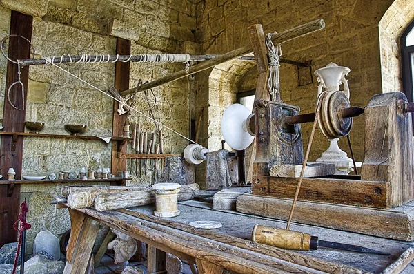 Volterra eski atölye alabaster için
