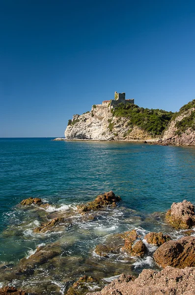 Praia de Rocchette Catiglione della Pescaia Grosseto Itália — Fotografia de Stock