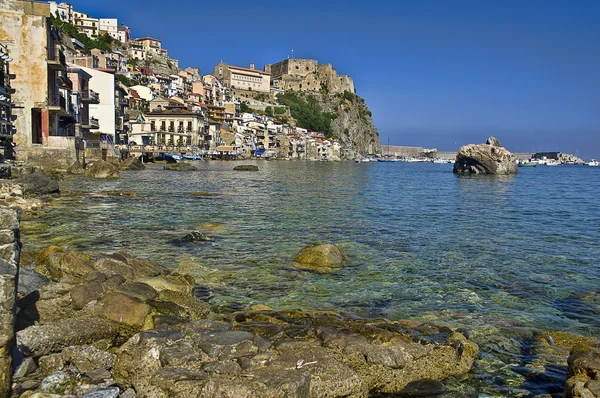 Scilla oude visserij dorp van Calabria (Italië) — Stockfoto