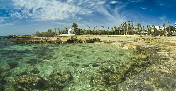 Nissi playa Chipre isla —  Fotos de Stock
