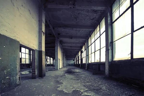 Verlaten fabriek — Stockfoto