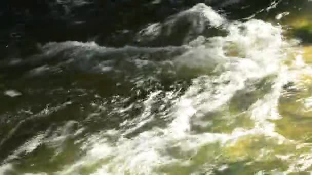 在德国的河 Fils — 图库视频影像