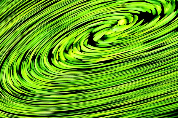 Spirale di filatura in verde — Foto Stock