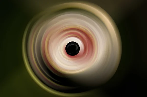 Чорна діра з тунелем — стокове фото