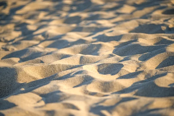 Пісок пляжу з формами — стокове фото