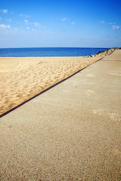 Praia do mar báltico em polônia — Fotografia de Stock