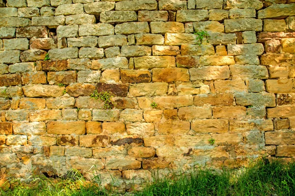 Eski, ortaçağ manastır duvarı — Stok fotoğraf
