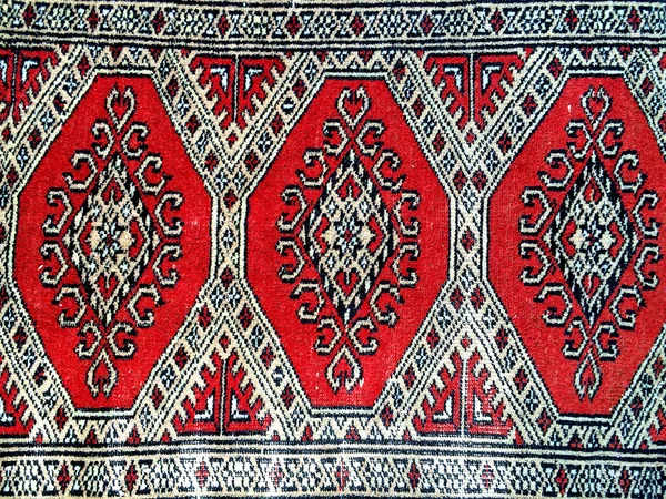 Handmade oriental carpet — Stock Photo, Image