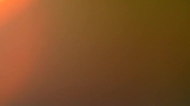 Yanıp sönen sarı ve turuncu ışık.