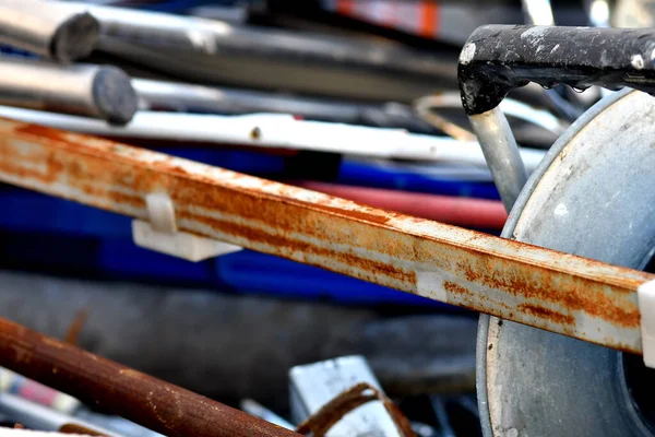 Scrap Metal Container — Stock Photo, Image