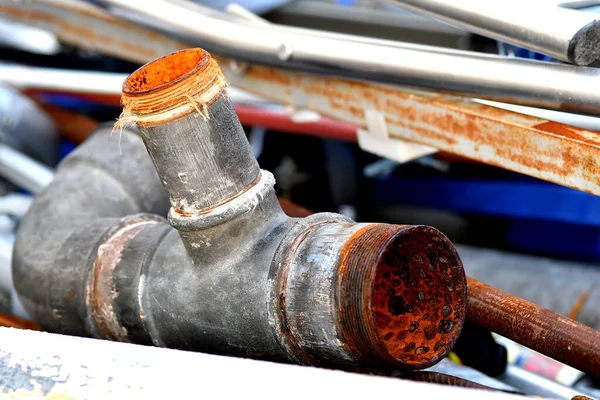 Scrap Metal Container — Stock Photo, Image