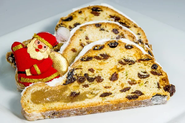 Deutscher Christstollen — Stockfoto