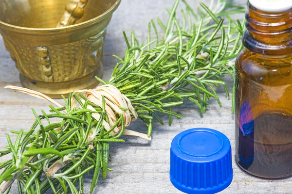 Rosemary with tincture — Stock Photo, Image
