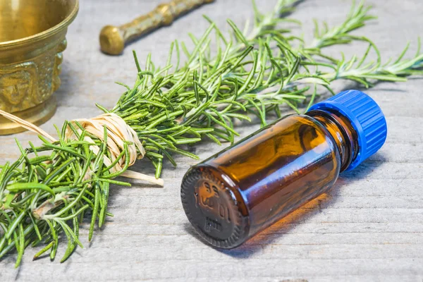 Rosemary with tincture — Stock Photo, Image