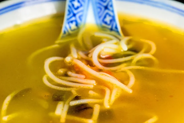 Азиатский суп из лапши — стоковое фото