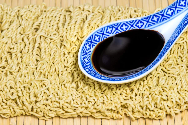 Sopa de macarrão chinês — Fotografia de Stock