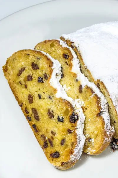 Německé vánoční stollen — Stock fotografie