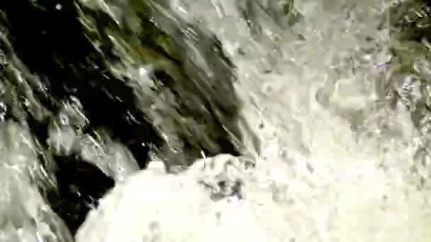 Kleiner Wasserfall — Stockvideo