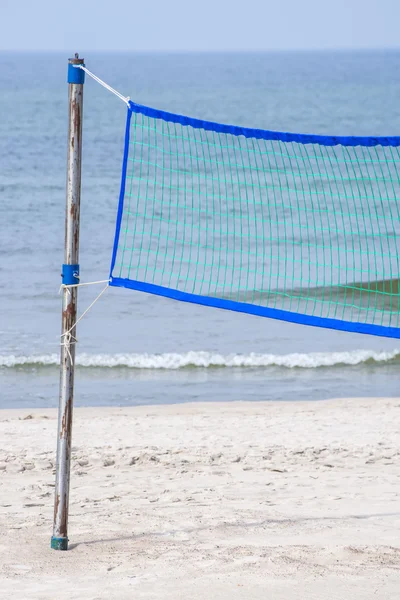 Пляж-Волейбольное поле на пляже — стоковое фото