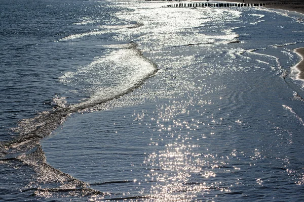 Salida del sol sobre el mar Báltico — Foto de Stock