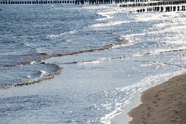 Salida del sol sobre el mar Báltico — Foto de Stock