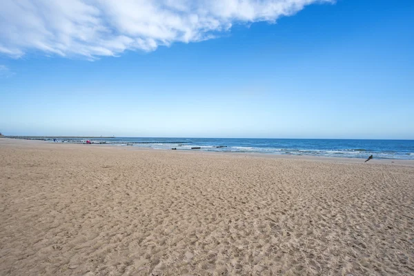 Praia do Mar Báltico, Polônia — Fotografia de Stock