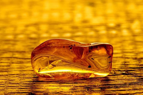 Amber with inclusions — Stock Photo, Image