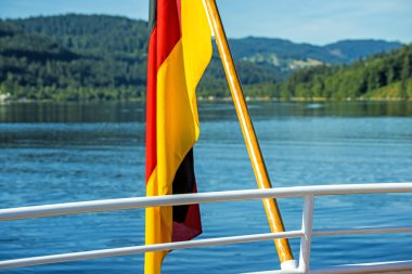 Göl Titisee, Black Forest Almanya, bağlantı noktası