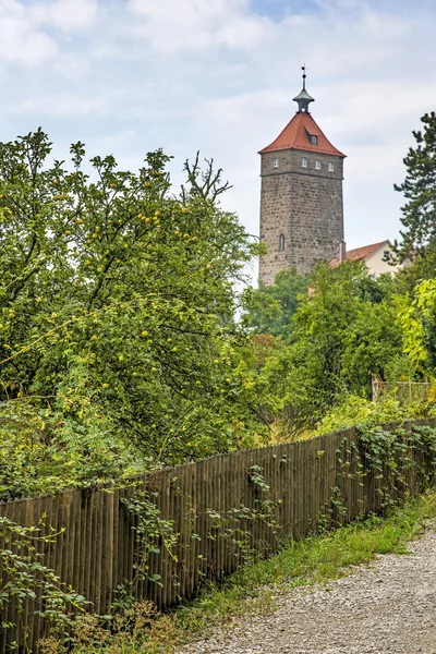 Hrad z Waldenburgu, Německo — Stock fotografie