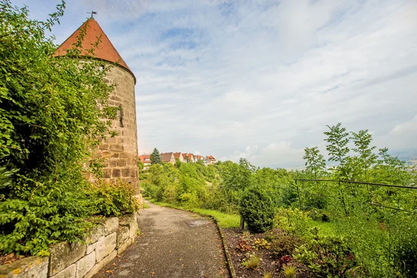 Hrad z Waldenburgu, Německo — Stock fotografie