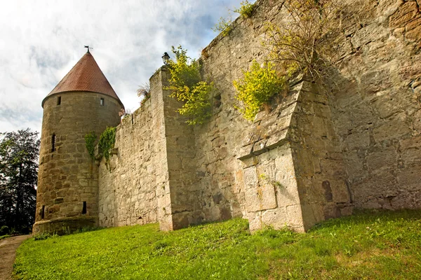 Hrad z Waldenburgu, Německo — Stock fotografie