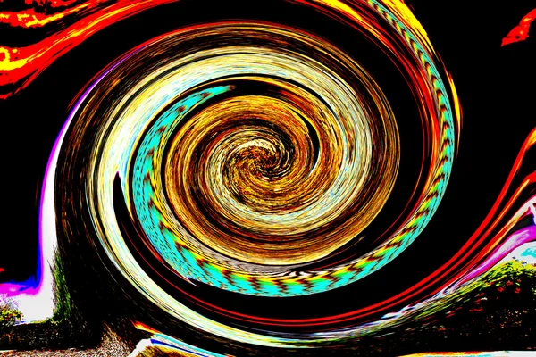 Espiral colorido — Fotografia de Stock