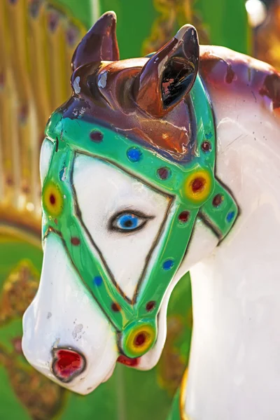 Caballo de un carrusel — Foto de Stock