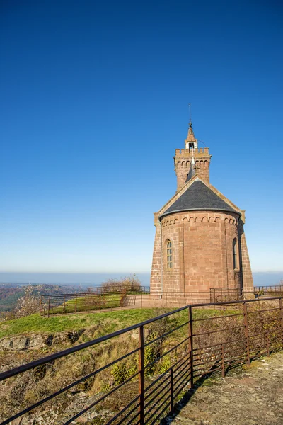 Chapel on the Rock of Dabo, France — Stock Photo, Image