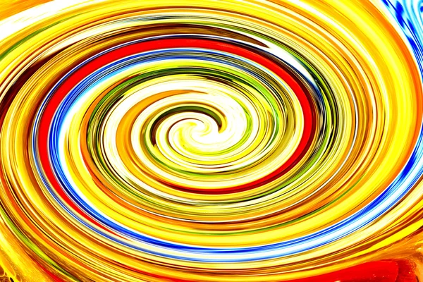 Colorful spiral in many colors — Stock Photo, Image