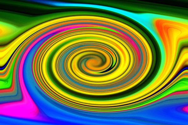 Spirale colorée dans les couleurs — Photo