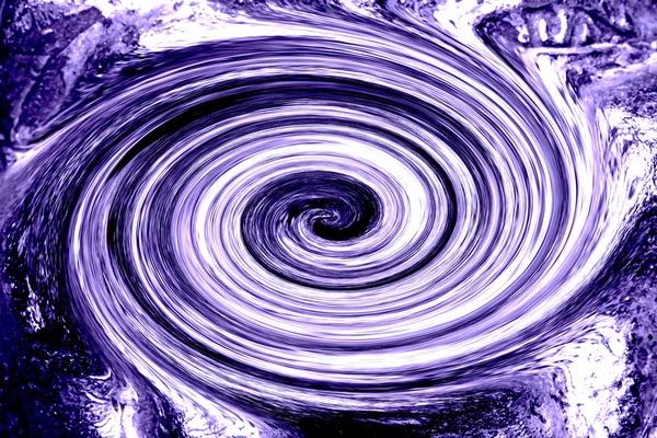 Espiral colorida em violeta — Fotografia de Stock