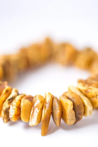 Bright amber bracelet — Stock Photo, Image