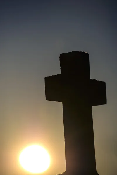 Cross in back light