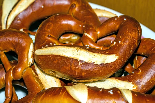 Alemão pretzel com lixívia — Fotografia de Stock