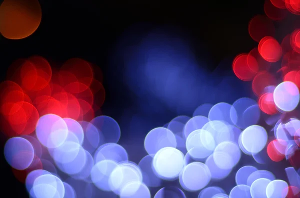 Fondo bokeh festivo, fondo abstracto con luces desenfocadas bokeh — Foto de Stock