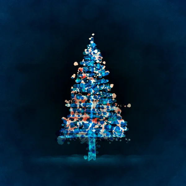 Kerstboom — Stockfoto