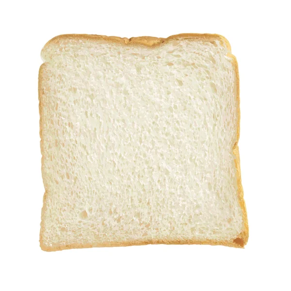 Вектор - один шматочок хліба — стоковий вектор