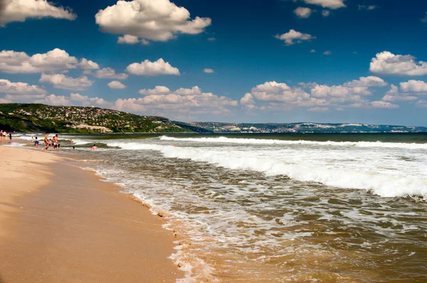 Costa do Mar Negro na Bulgária . Imagens De Bancos De Imagens