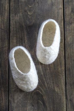 Rahat yün Bebek Patiği