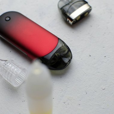 Vap kapsül sistemi veya değiştirilebilir kartuşlu mod, kapat