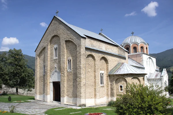 Serbian orthodox monastery Studenica — Stock Photo, Image