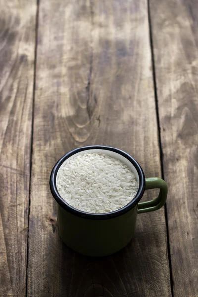 Raw arborio rice — Stock Photo, Image