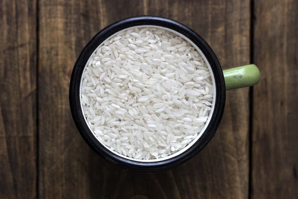 Raw arborio rice — Stock Photo, Image