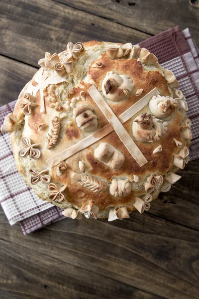 Toko roti meriah Holiday Bread — Stok Foto